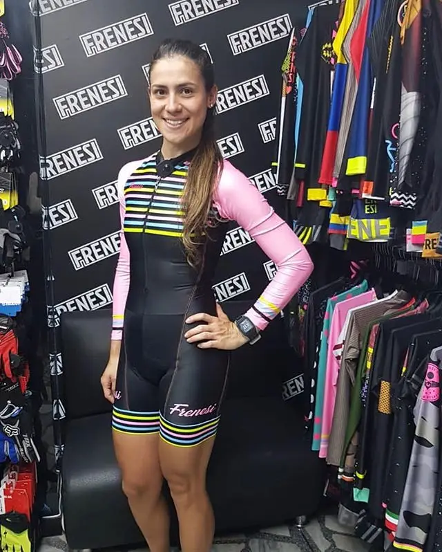 skinsuits 11 Frenesi, Осенний триатлонный костюм для женщин, комплект с длинными рукавами для велоспорта, боди, комбинезон Ropa Ciclismo Mujer Skinsuit Speedsuit - Цвет: skinsuits 11
