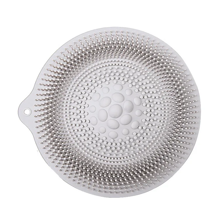 30 см круглая силиконовая Массажная подушка для ванны щетка ленивых мытья ног