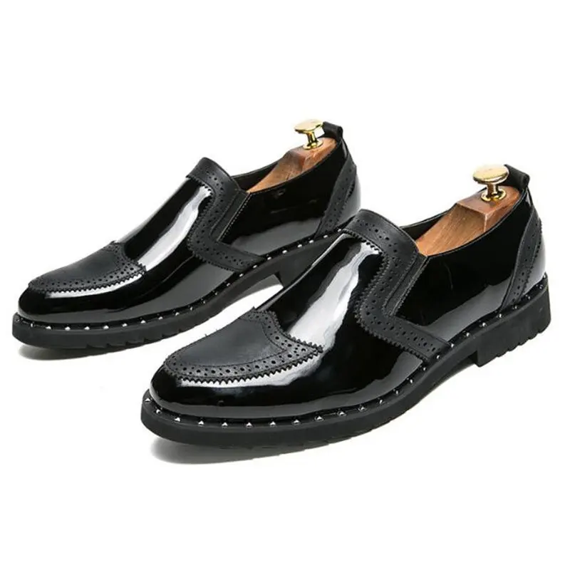 QWEDF 2018 новые удобные Разноцветные классические кожаные туфли лоскутные модные