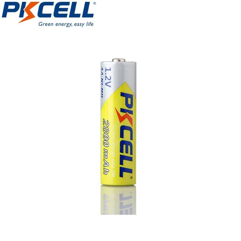 16 шт. аккумулятор PKCELL AA 2600 мАч ~ 2800 1 2 в Ni MH аккумуляторные батареи 2A NIMH
