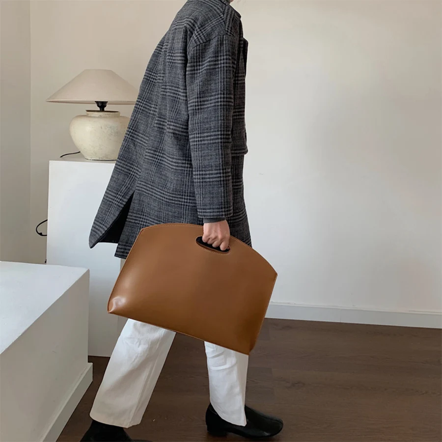 Женская сумка для ноутбука 13 дюймов офисный портфель однотонная из