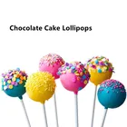 80 шт., Леденцы для шоколадного торта, инструменты для выпечки, леденец на палочке, форма для изготовления конфет, белые кухонные инструменты, портативные инструменты