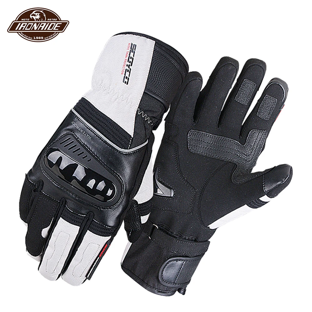 Перчатки для езды на мотоцикле SCOYCO водонепроницаемые перчатки Guantes Moto