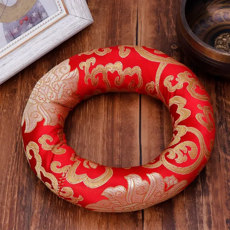Тибетская Йога Поющая чаша коврик Гималайская ручная чеканка медитатио религия буддийские товары для украшения дома