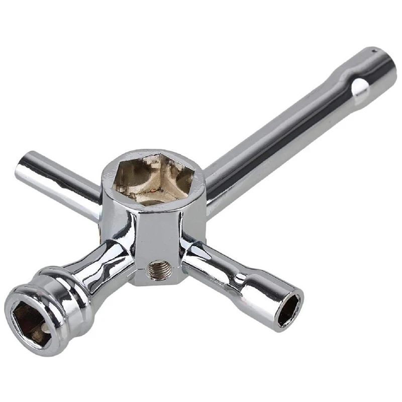 Алюминиевый крест ключи дюймовый стандарт рукав 4 мм 5 7 8 10 12 17 гнездо шестигранный
