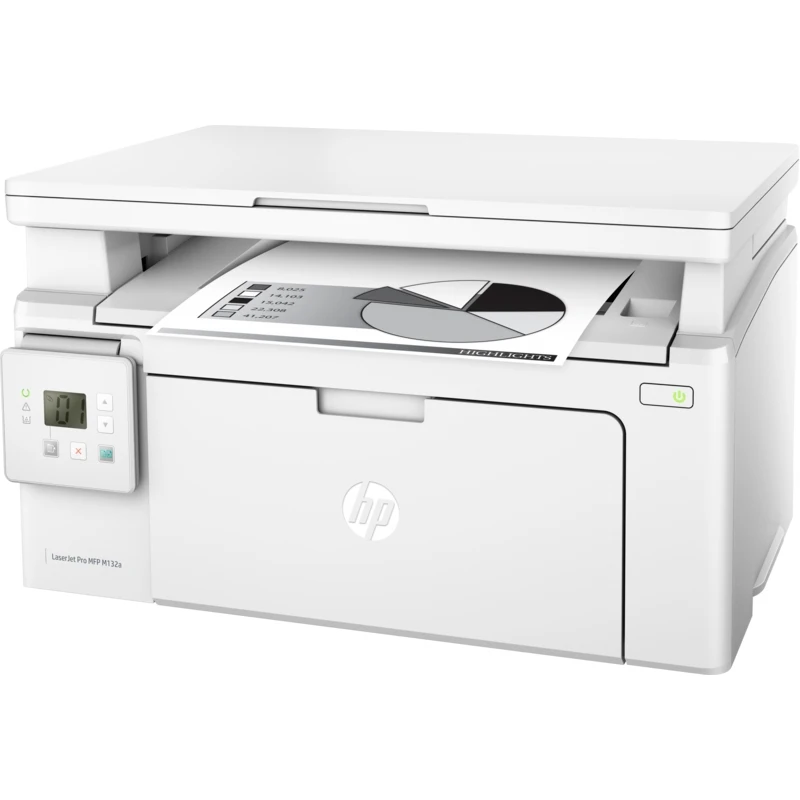 МФУ лазерный HP LaserJet Pro M132a /A4 / принтер /сканер /копир/ 1200dpi/ 22ppm/ 128Mb/ USB|МФУ