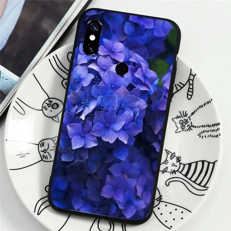 

Aesthetics infinity on purple flowers Phone Case For Xiaomi Redmi note 7 8 9 t k30 max3 9 s 10 pro lite