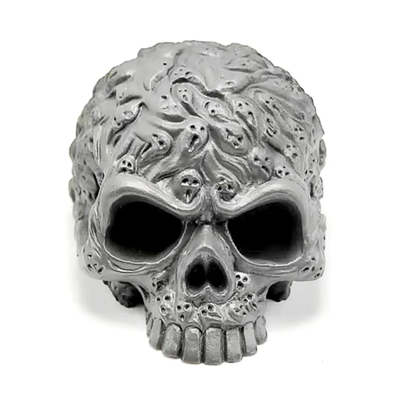 Силиконовая форма для изготовления сглаза призрака черепа свечи мыла смолы