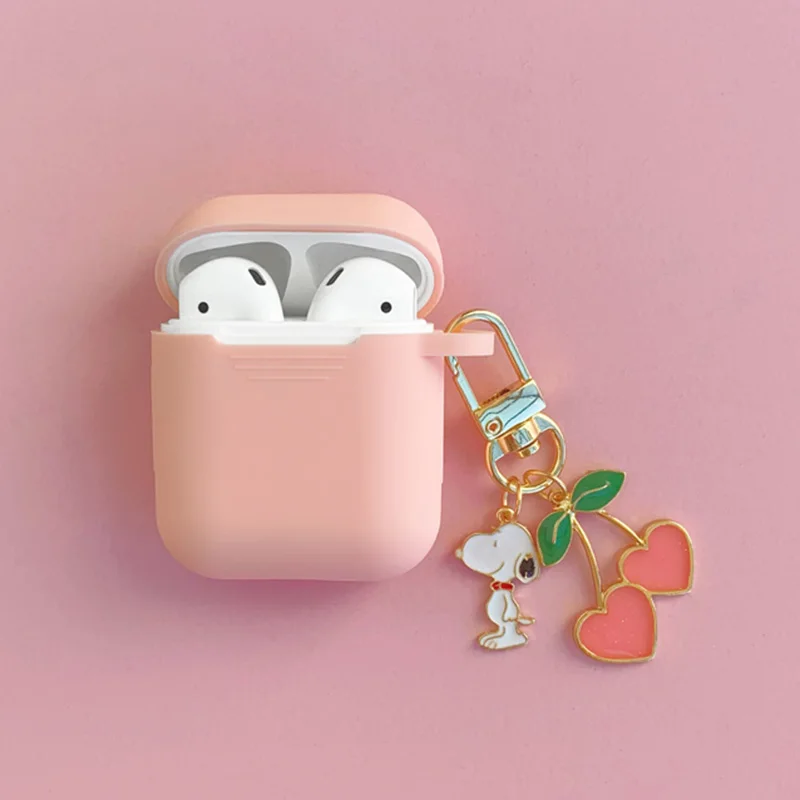 Милый силиконовый чехол с подвеской для Apple Airpods Pro Чехол Аксессуары для наушников Bluetooth защитный чехол