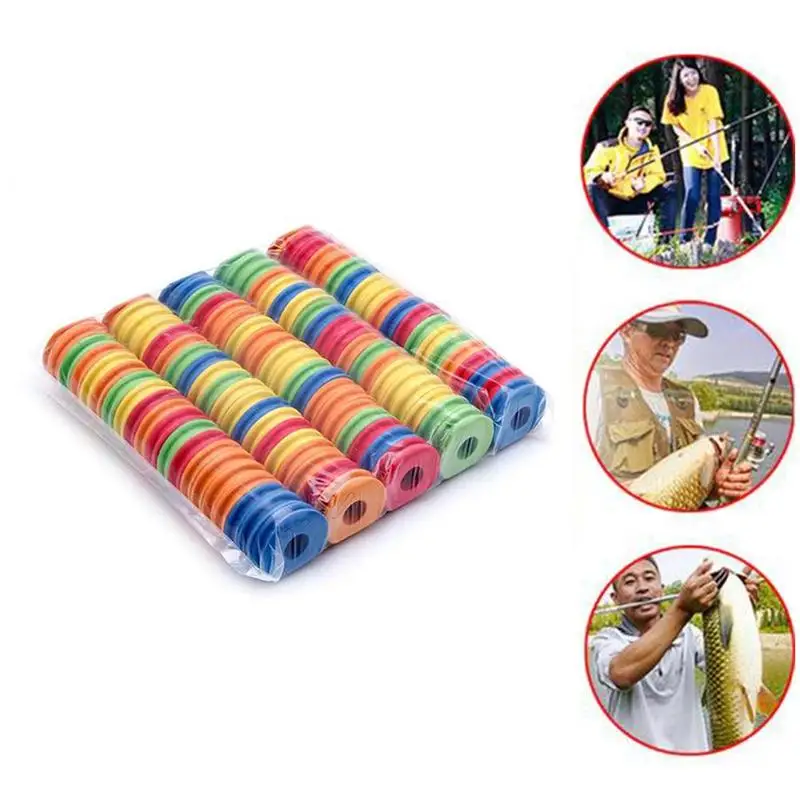100 шт. пенопластовые катушки рыболовная доска рыболовный крючок леска снасти