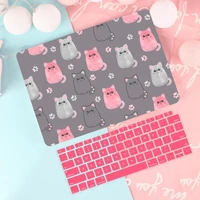 lovely laptop case cover for macbook air 13 a2337 a2179 mac book 2020 retina pro 13 15 touch bar a2159 a2338 m1keyboard cover
