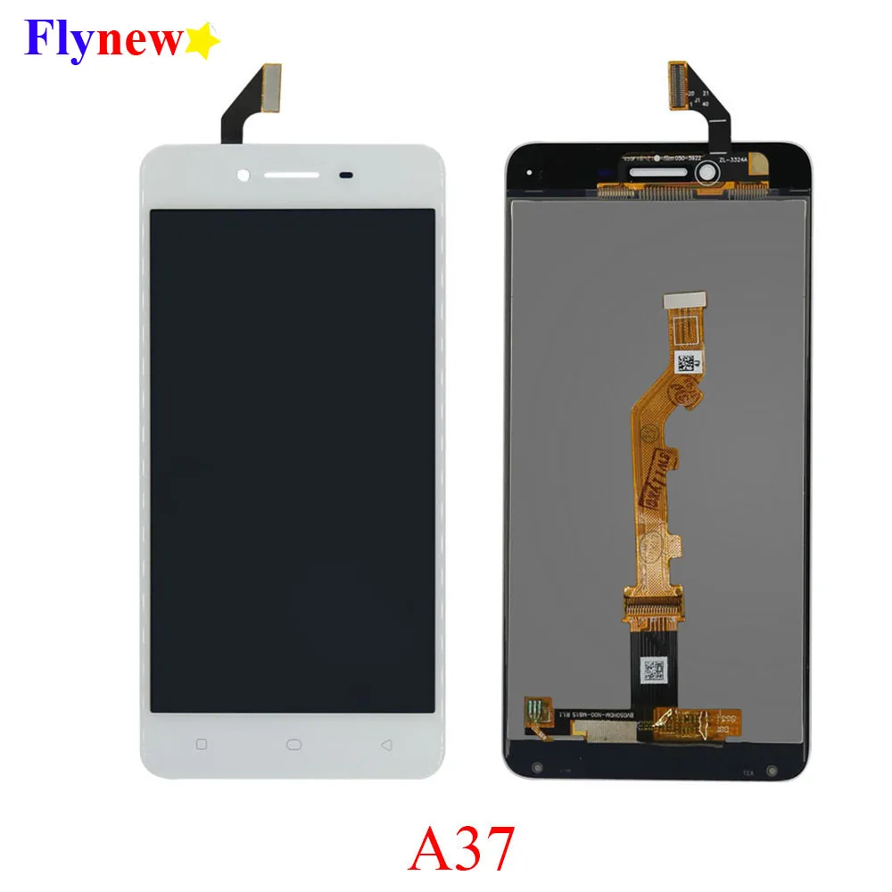 100% протестированный ЖК дисплей для OPPO A37 Pantalla сенсорный экран дигитайзер в сборе