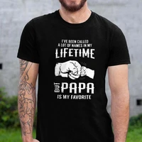 papa shirt my favorite people call me papa tshirt fathers day gift papa birthday gift grandpa gift for dad mens clothing cool