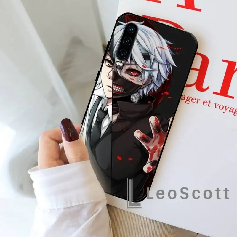 

Tokyo Ghoul kaneki ken white Phone Case For Huawei P20 P30 P40 lite Pro P Smart y7 2019 mate 20 nova 3 mate 20
