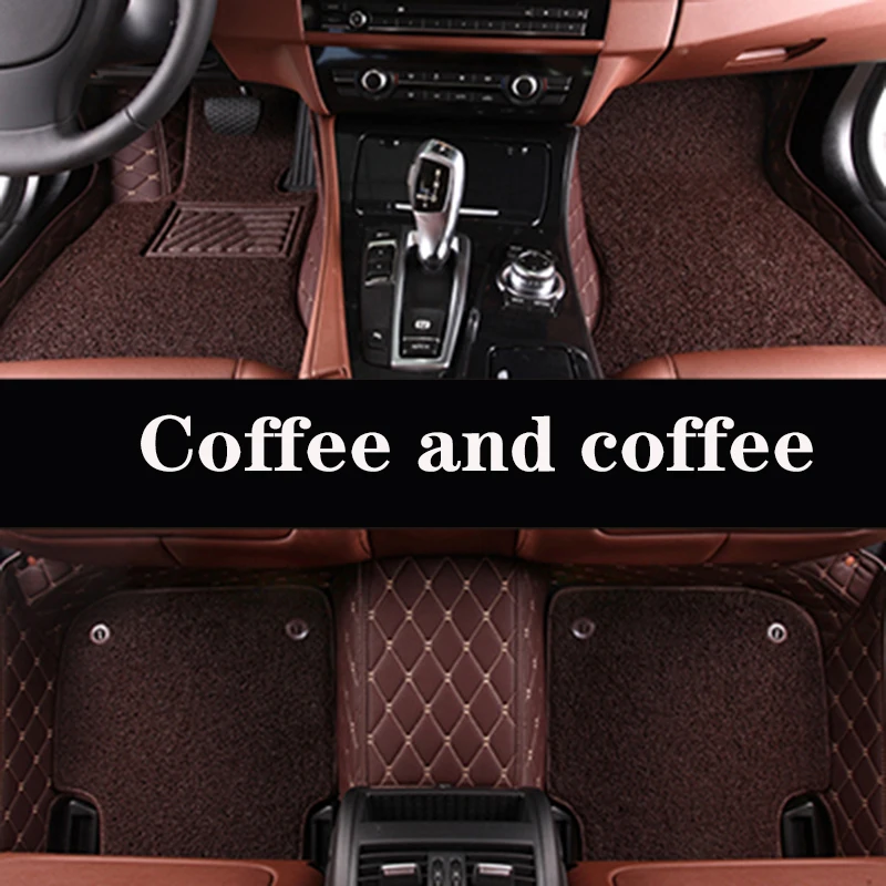 

Двухслойные автомобильные коврики для Bmw 7 серии E38 E65 E66 E67 F01 F02 F03 F04 G11 740i 740iL 745Li 750iL 760i, автомобильные аксессуары