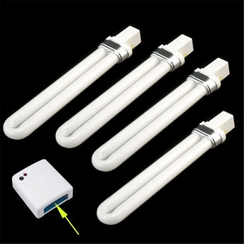 1 шт. ультрафиолетовыми лампами мощностью 9 Вт УФ лампа для сушки гель лака лак