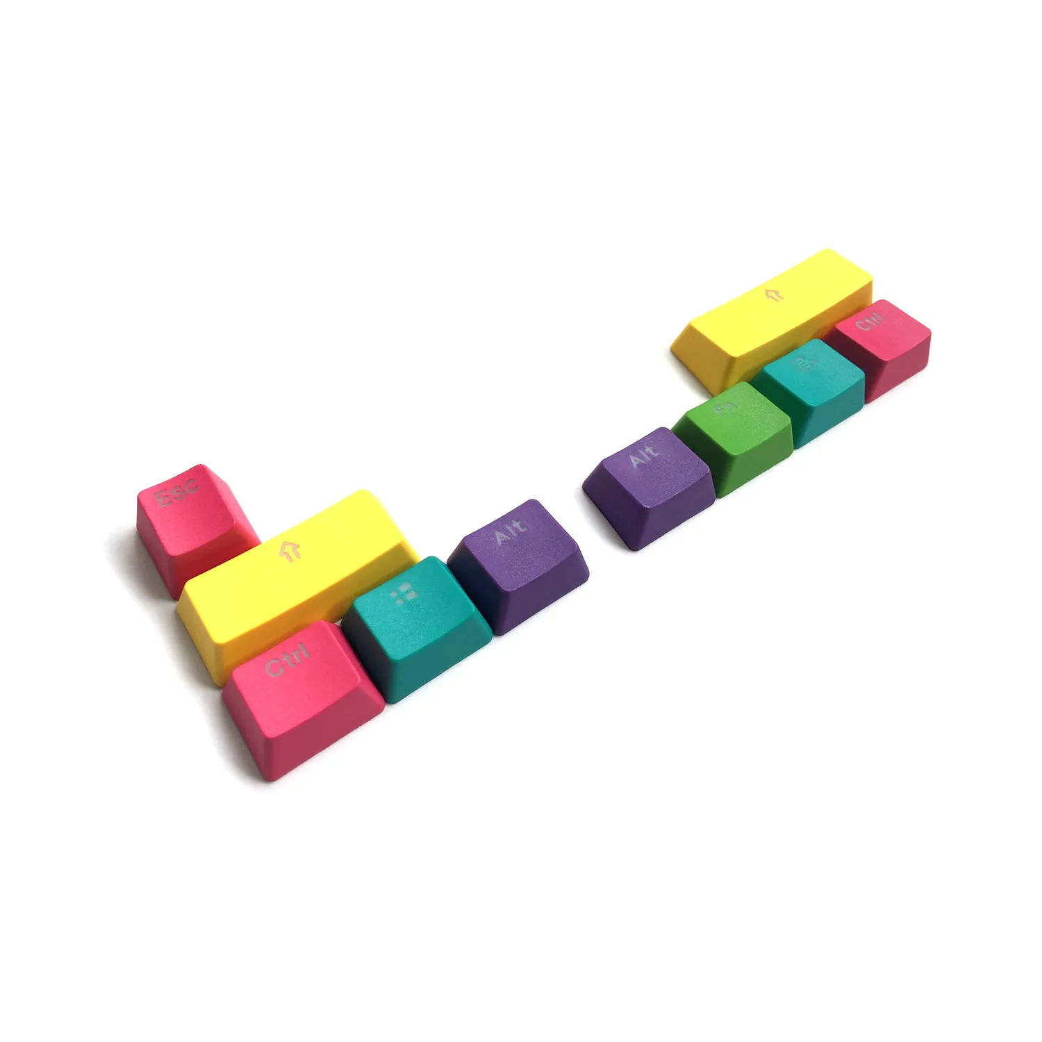 PBT Keycaps Doubleshot CMYK Keyset OEM профиль для Cherry/Kailh/Outemu/ Gateron MX переключатели Механическая