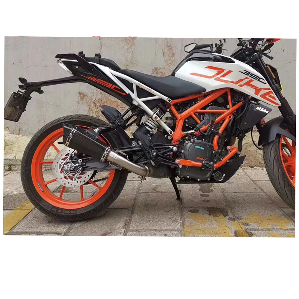 

51mm Universal Motorcycle Exhaust Modified Muffler Pipe Scooter Pit Bike Dirt Motocross For Yamaha YZF R1 CRF230 KLX