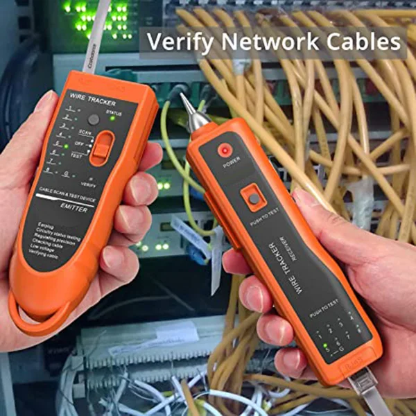 XQ-350 Network Cable Tester, Portable, Line Finder, Telephone Network Line Finder, Line Tester, for BNC RJ45 RJ1