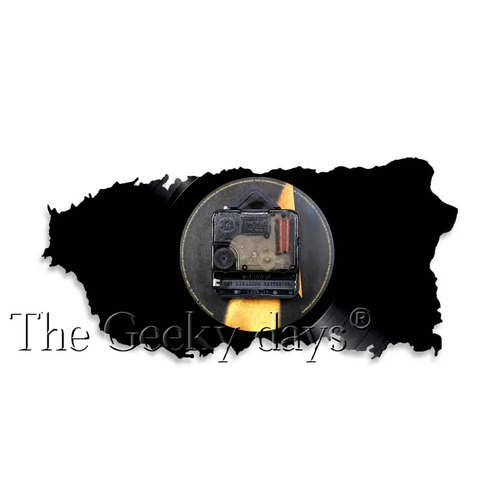 Настенные часы для украшения дома виниловые записи в США и США|Настенные часы| |