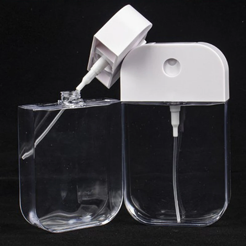 

1Pc Transparante Spray Bottle High Pressure Fine Portable Refillable Bottling Card Moisturizing For Daily Office Home