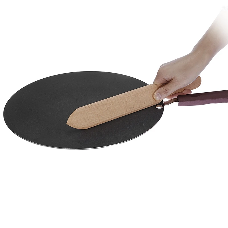 

30cm Iron Round Griddle Non-Stick Crepe Pan for Pancake Egg Omelette Frying Gas Induction Cooker Cookware Kitchen Tools