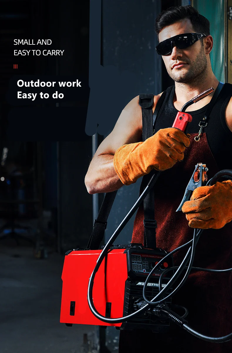 270 углекислый газ экранированный сварочный аппарат все-в-одном две маленькие