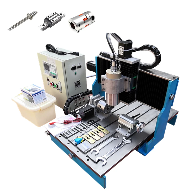 LY CNC 6040L фрезерный станок с ЧПУ Линейный направляющий рельс дерево металл