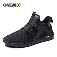 onemix 2021 men running shoes lightweight breathable mesh soft women sneakers slip on outdoor jogging walking tennis sport shoes