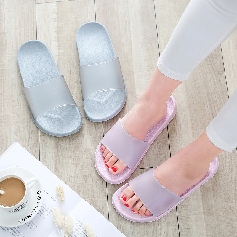 Летняя обувь Новинка женские сандалии для дома и ванной нескользящие милые с