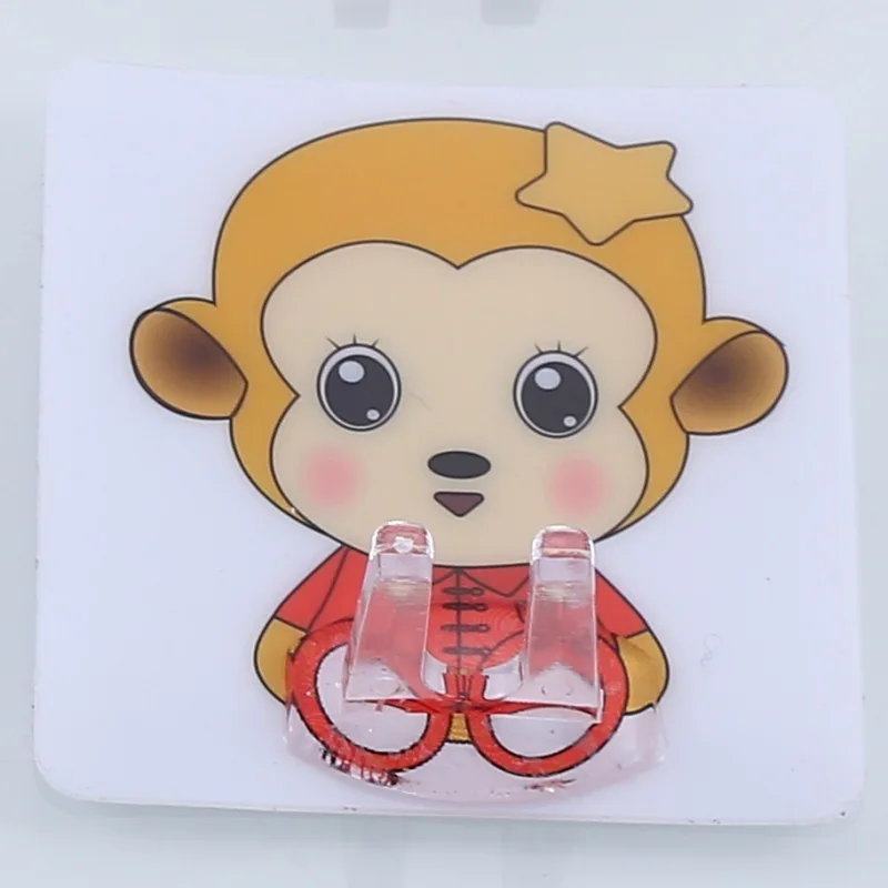 4 шт. Зубная щётка держатель прозрачный панда стендом Путешествия Туалет бритва