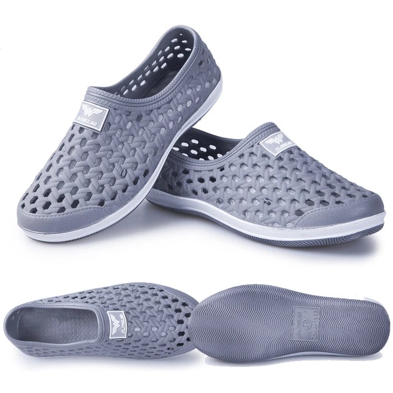 Мужские сандалии для душа и воды уличная пляжная обувь удобные садовые сабо