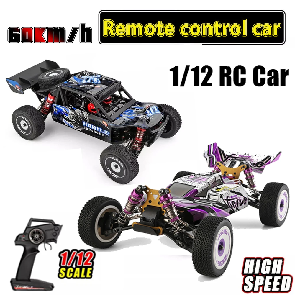 

1/12 RC Car 60Km/h 2.4G 4WD High Speed Off-road Crawler RTR Climbing Adults Remote Control Car Toys Gift Wltoys 124019 / 124018