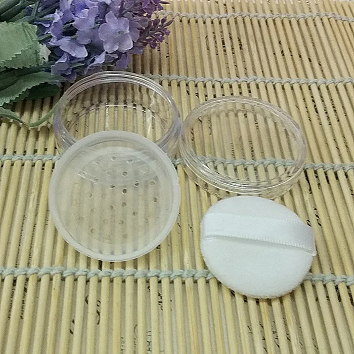 Женский пластиковый колпачок оловянный чехол с ситечком для теней век