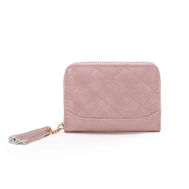 Type B pink ID/Bank/кредитный держатель для карт кошелек для женщин/мужчин красный/зеленый/розовый/черный чехол для карт женский/мужской из искусственной кожи 9 бит бизнес-держатель для карт - Цвет: Type B pink