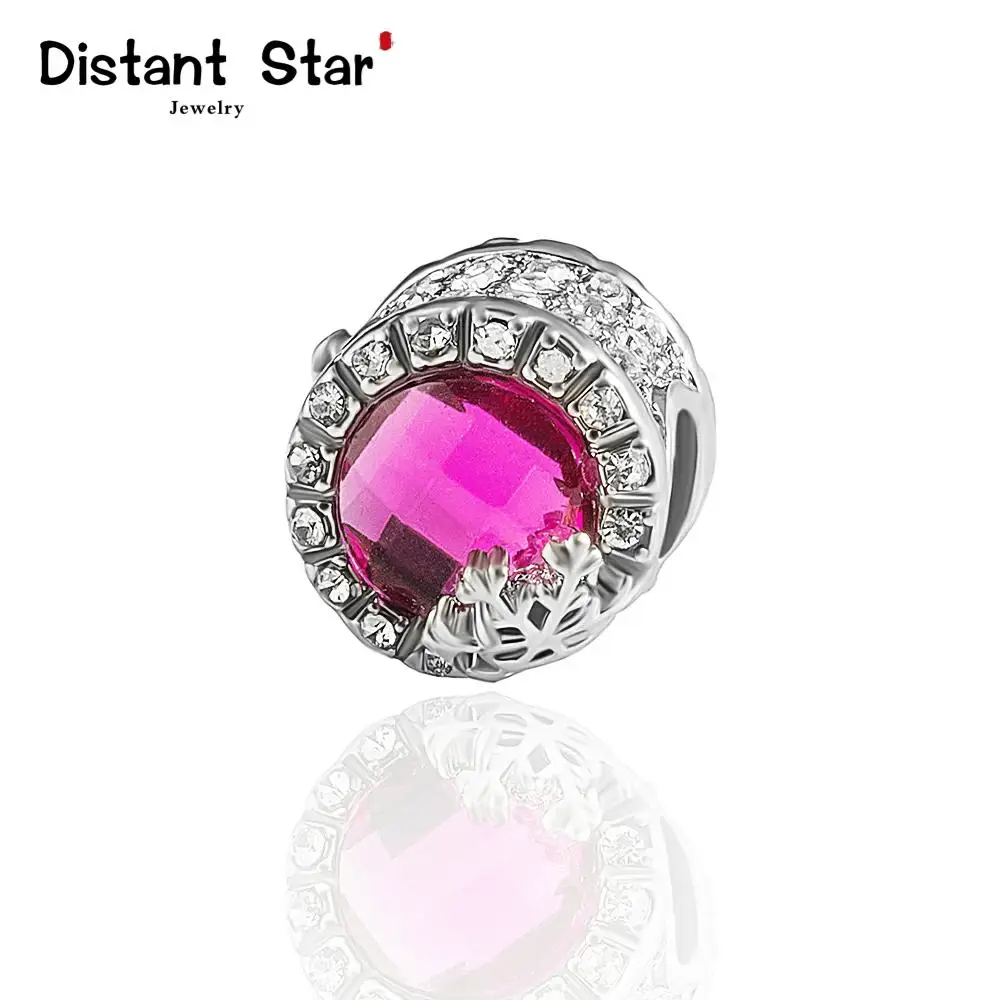 5 шт. серебристые круглые Европейские Бусины сделай сам изготовление ювелирных