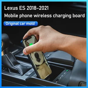 15w for lexus ec dedicated 2018 2021 cigarette lighter installation car mobile phone wireless fast charging charger auto parts free global shipping