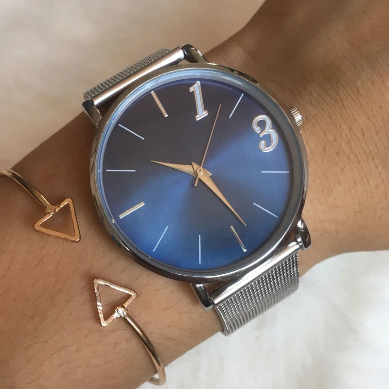 2019 женские часы лучший бренд класса люкс Женские Модные Повседневные