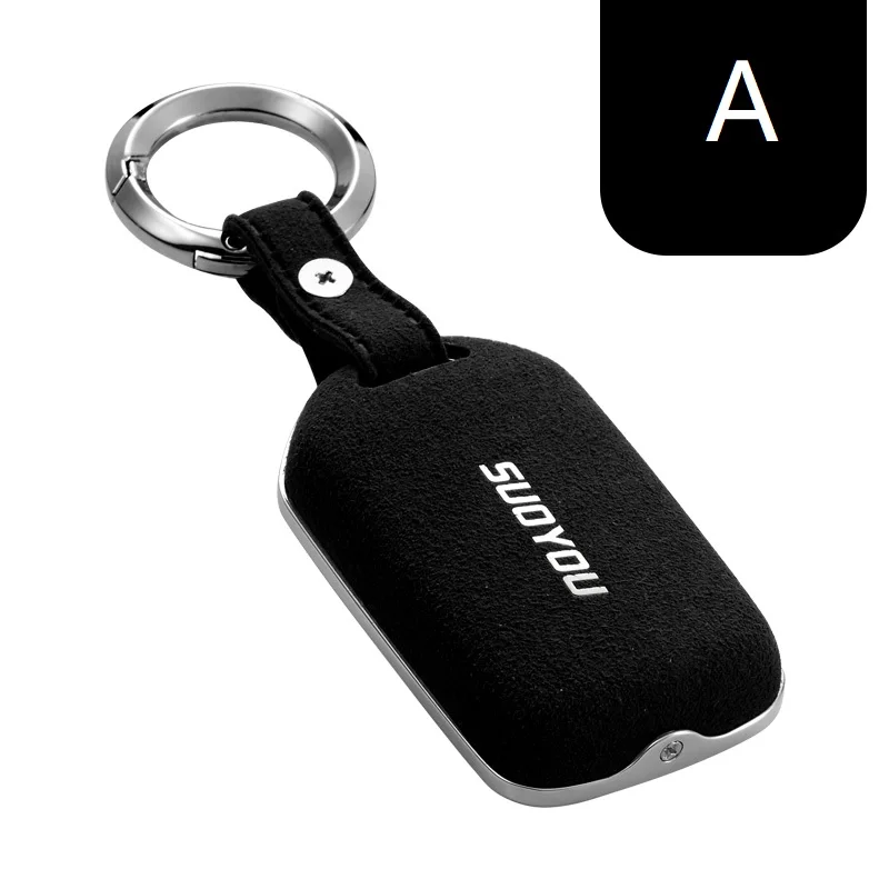 

Car Key Case Cover Genuine Leather Galvanized Alloy For Honda Civic 2017 Accord Fit CRV CR-V XRV Crosstour HRV JAZZ