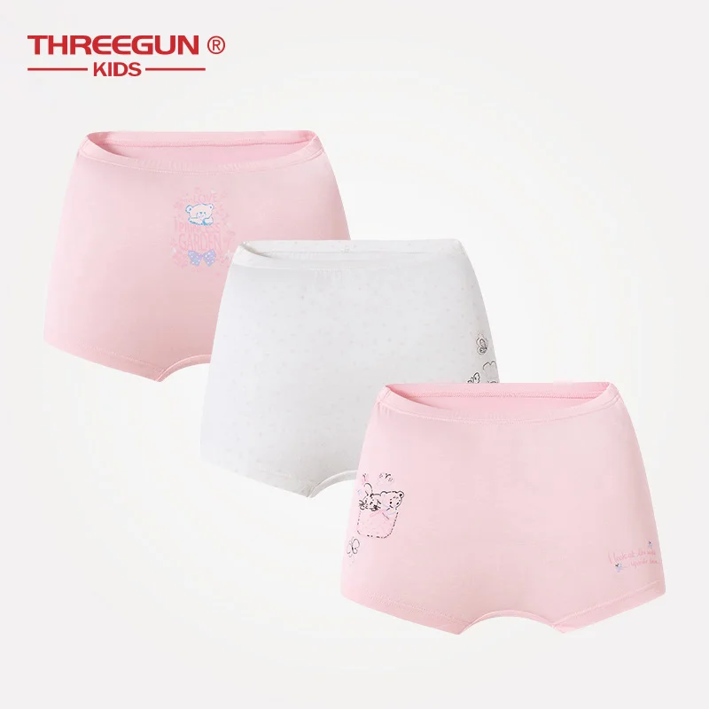 Трусы-боксеры для девочек 3 шт./лот из модала | Мать и ребенок