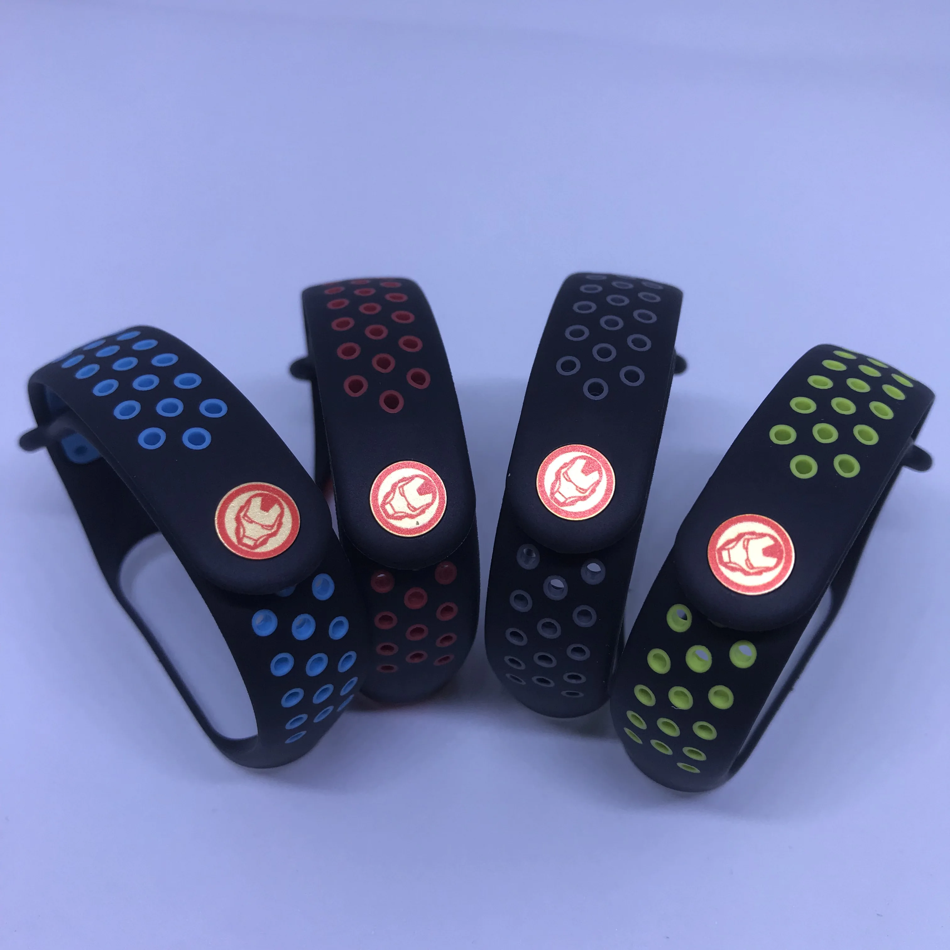 FIFATA NEW The Avengers Silicone Watch Strap For Xiaomi Mi Band 4 Xiaomi Mi Band 3 Smatr Watch Wristband Replace Accessories