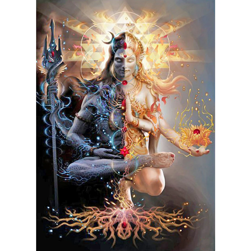 Алмазная мозаика Shiva 5D сделай сам ручной работы набор для домашнего декора -