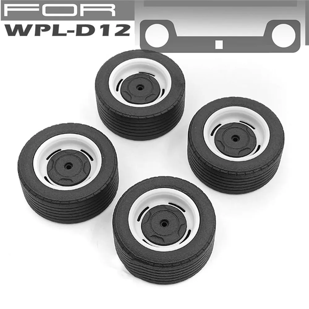 

4 шт., нейлоновые колесные диски для WPL D12