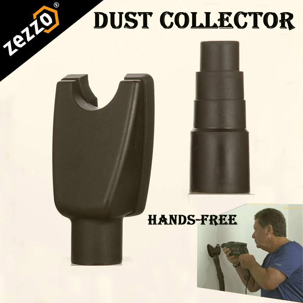 

Zezzo® Hands-Free Dust Collector Dustproof Device Power Tool Electric Drill Dust Vacuum Cleaner Drill Dust Collector