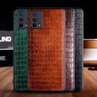 Чехол для Oppo A74 4G funda роскошный кожаный мягкий ТПУ твердый чехол с крокодиловым узором для телефона oppo a74 4g Чехол
