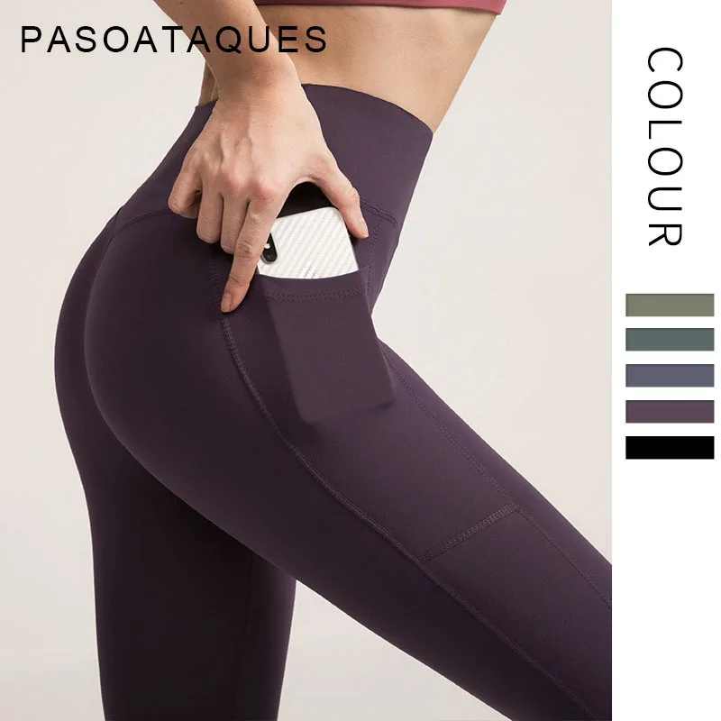 Женские Бесшовные Леггинсы для фитнеса женские спортивные с высокой талией бега