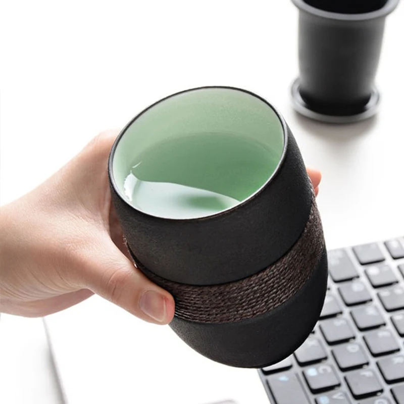 Керамические чайные кружки TANGPIN с фильтрами чашка для кофе и чая 280 мл | Дом сад