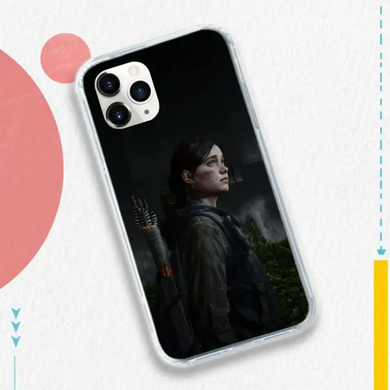 

the last of us 2 TV series Phone Cases Transparent soft For iphone 5 5s 5c se 6 6s 7 8 11 12 plus mini x xs xr pro max