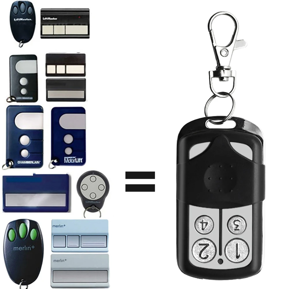 

New Style Replace Chamberlain Liftmaster Craftsman Garage Door Opener Remote Control 893LM No Need to Clone Garage Command