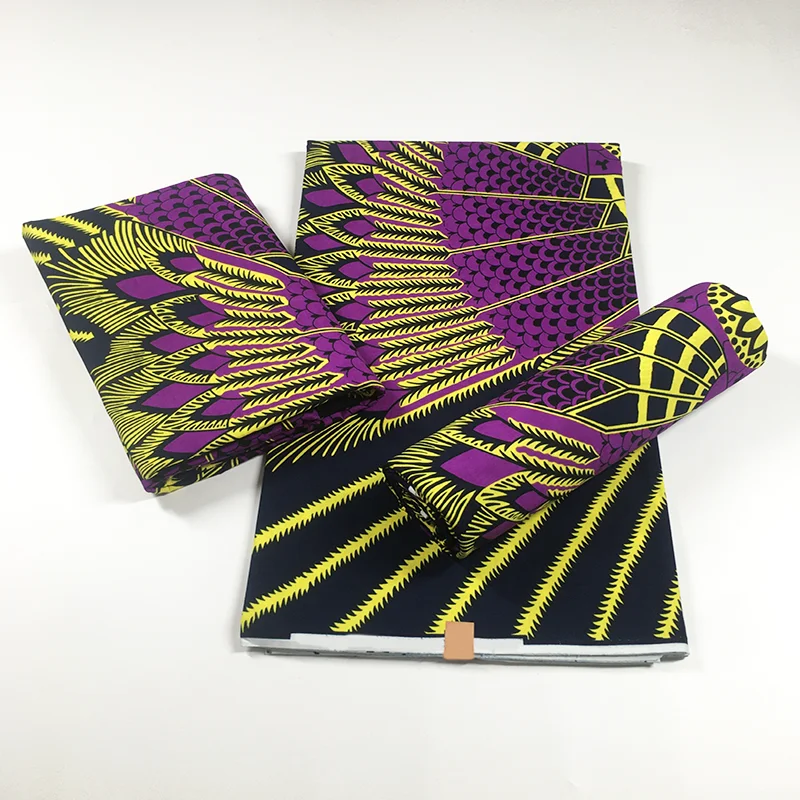 Ткань с африканскими восковыми принтами настоящий мягкий 100% хлопок гарантия 6